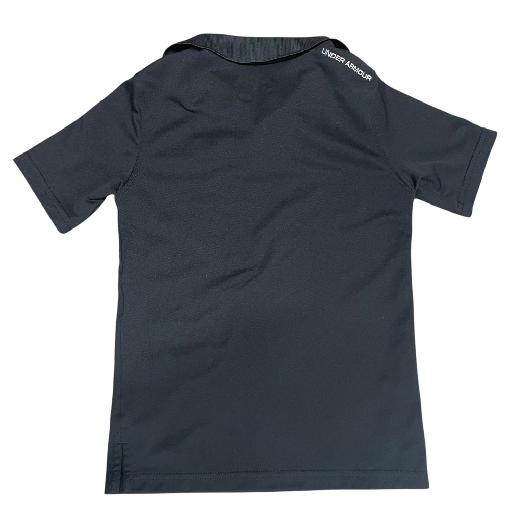 Youth Boys Under Armour Polo Shirt Bundle- Set of 2 | Black/Red | Size YS - Picture 3 of 10